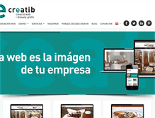 Tablet Screenshot of creatib.com